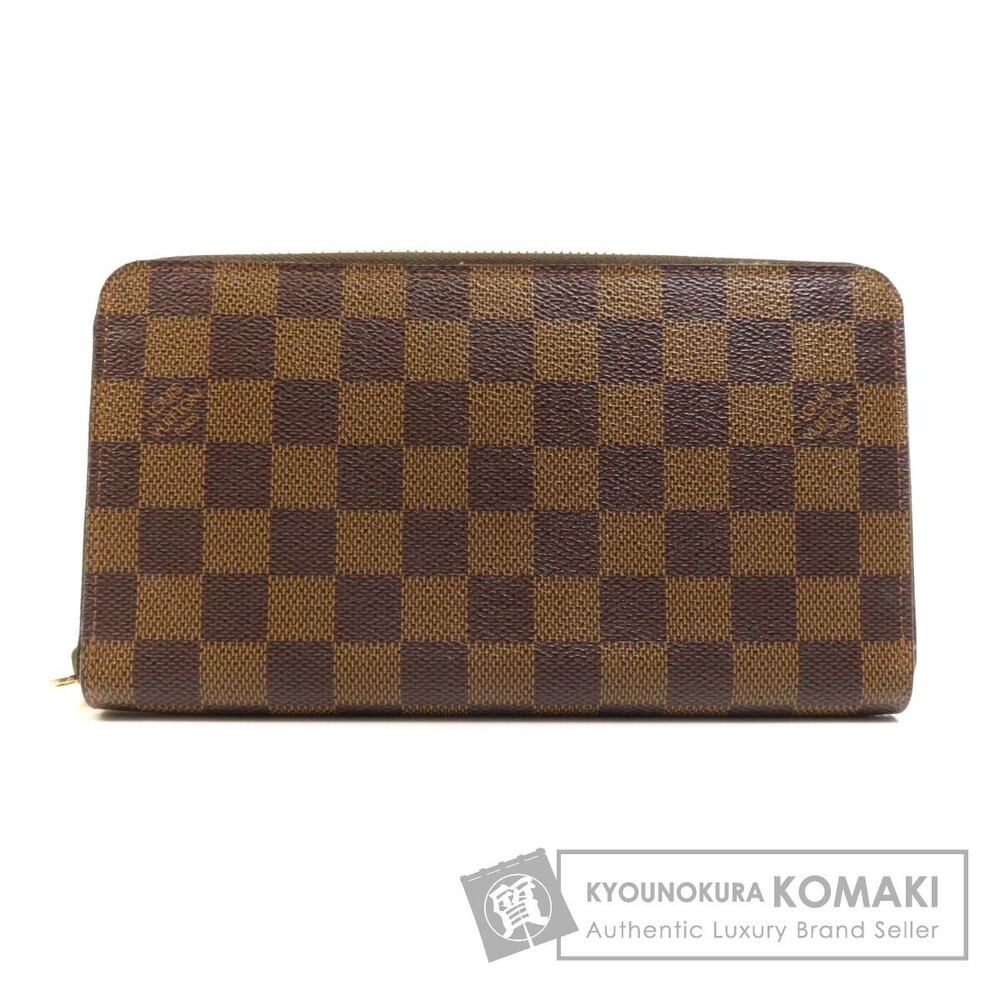 Louis Vuitton Zippy Organizer Long Wallet Damier Canvas